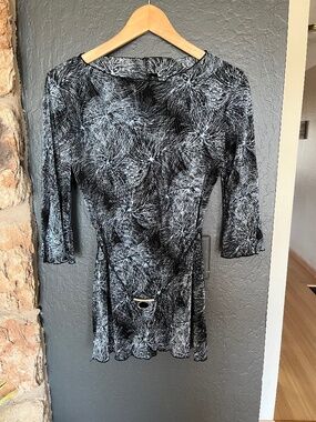 Vintage flared  tunic, size S